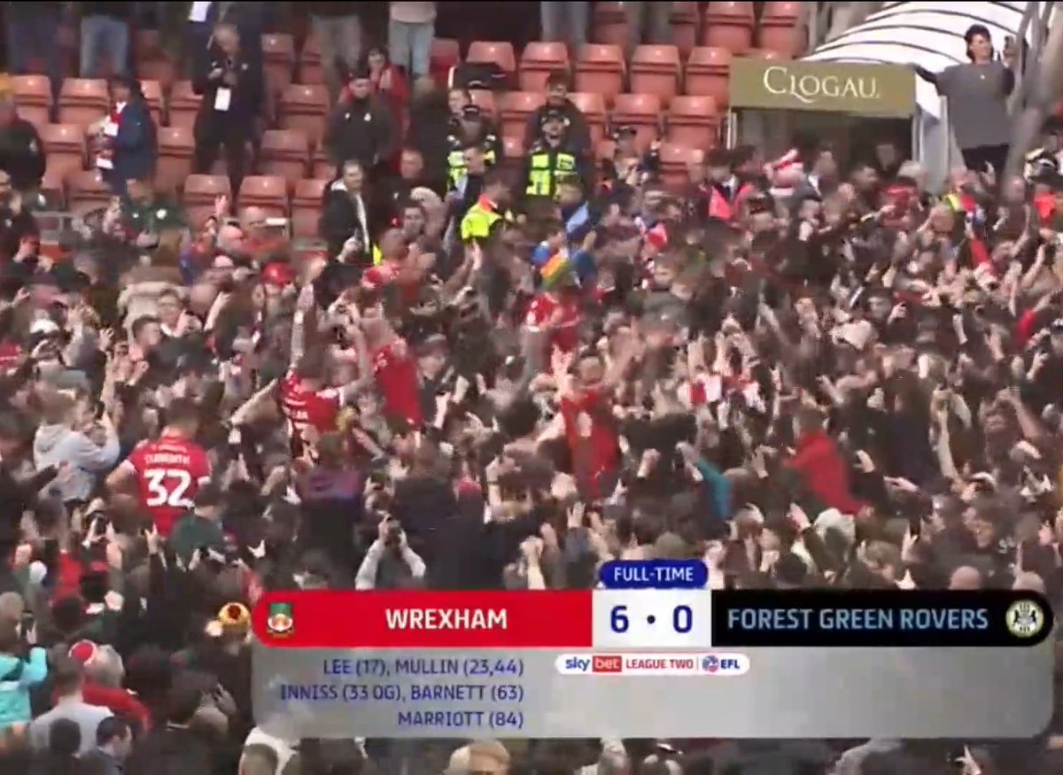 ArgWrexham's tweet image. ✅️✅️✅️✅️✅️✅️✅️✅️✅️