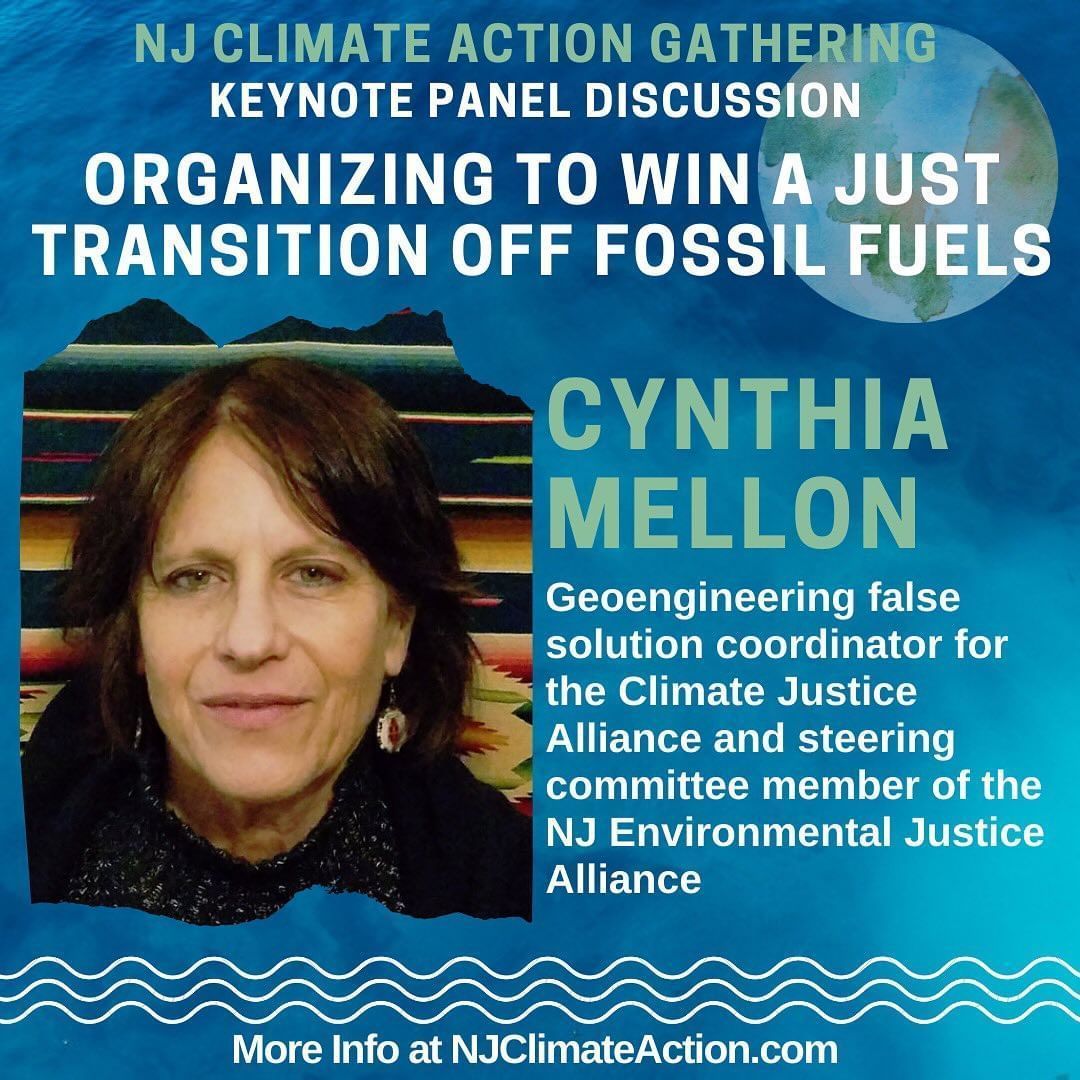 Happening Now: NJEJA's very own Dr. Nicky Sheats, Brooke Helmick, and Cynthia Mellon are speaking at the NJ Climate Action Gathering's 'Organizing to Win a Just Transition off Fossil Fuels' keynote panel. Stay tuned for updates and future upcoming events! @FWWNewJersey