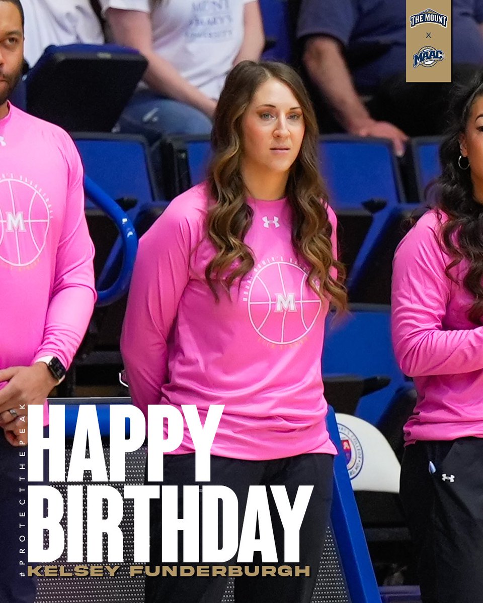 Happy birthday to Assistant Coach @Kelseyfunderbur 🥳 We hope you have the best day! #gomount