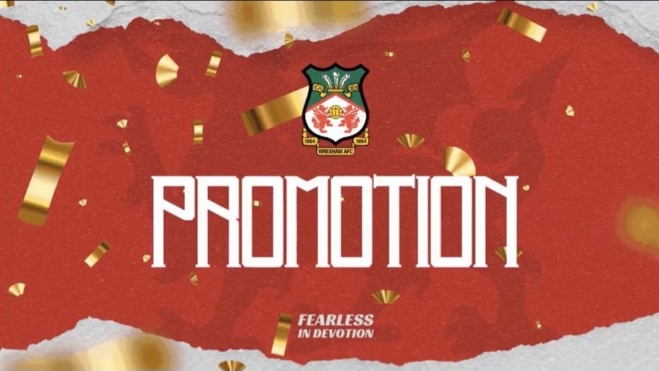 🥳🥳𝐖𝐑𝐄𝐗𝐇𝐀𝐌 𝐀𝐑𝐄 𝐏𝐑𝐎𝐌𝐎𝐓𝐄𝐃!! 🍻🎉

#WXMAFC secure successive promotions for the first time in the club's history with a thumping 6-0 win and owing to results elsewhere!

WE ARE LEAGUE ONE AGAIN FOR THE FIRST TIME IN OVER TWO DECADES!