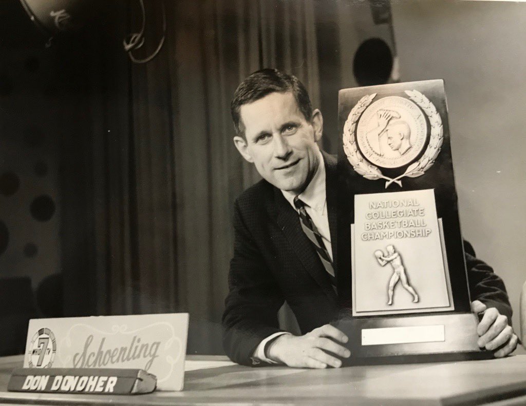 Had a beautiful visit back in 2022 with the legendary Don "Mick" Donoher.

When I got the job at Wright State, we spent a lot of time together. He would come to practice, and we would talk ball. His son, Brian, worked on our staff and was outstanding.

Don’s love of basketball,