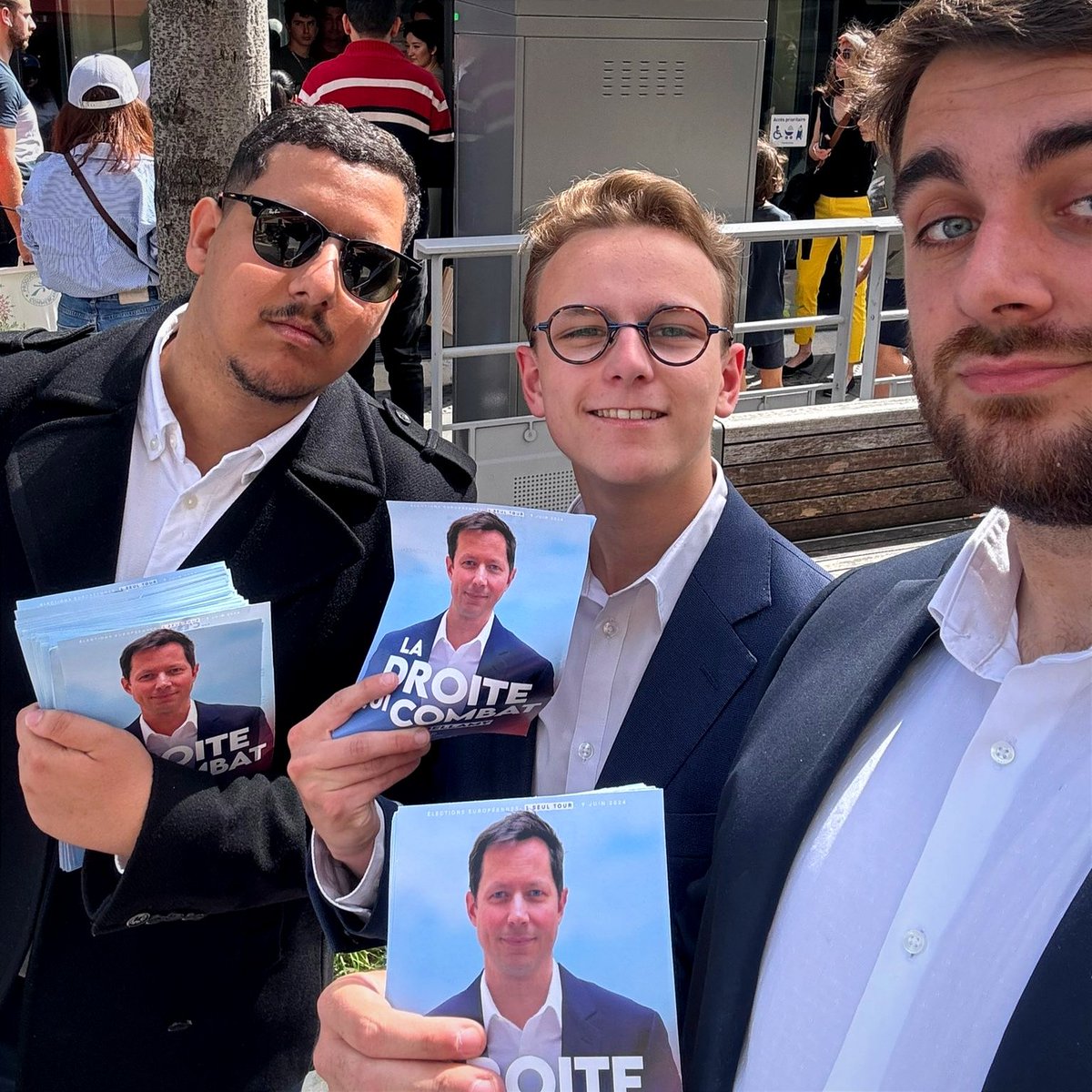 jeunesreps's tweet photo. ☀️ Week-end de mobilisation sous le soleil pour soutenir @fxbellamy !

🗳️ Le 9 juin, maîtrisons notre destin #AvecBellamy 🇫🇷🇪🇺 https://t.co/RtKhjaWEXh