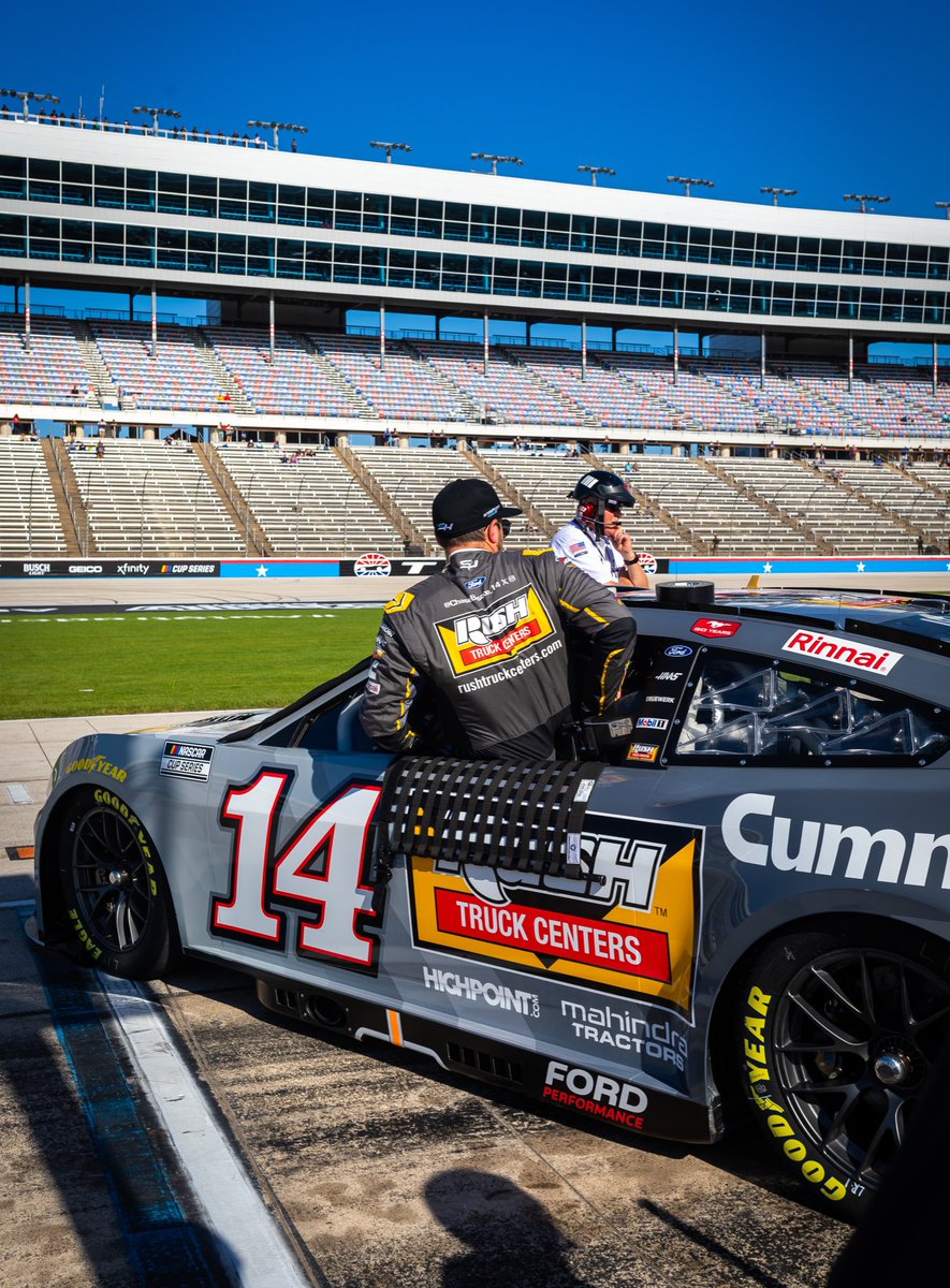 Rushin’ towards pole position. @ChaseBriscoe_14 advances to the final round of qualifying.