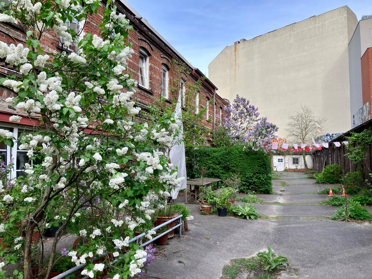 Von Abriss bedrohter Gewerbehof der Koloniestraße 10