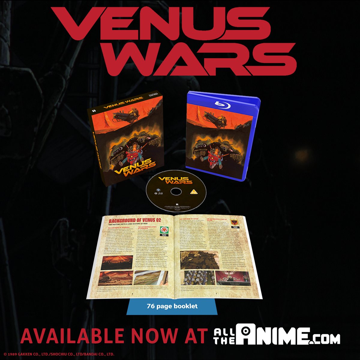It might not be the paradise they’d dreamed of 🪐✨ ️Venus Wars is available to order now! More: alltheanime.com/products/venus…
