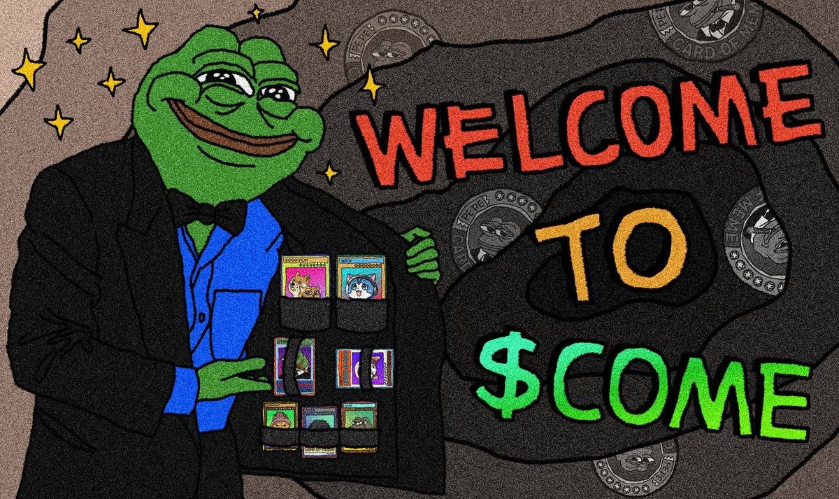 CARD OF MEME $COME tweet media