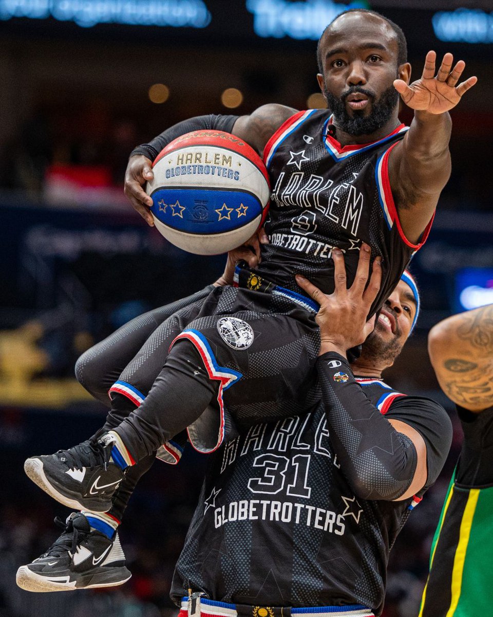 The Legendary Harlem Globetrotters are coming back to Greensboro in exactly ONE WEEK! 🎟️: mygbo.cc/globies