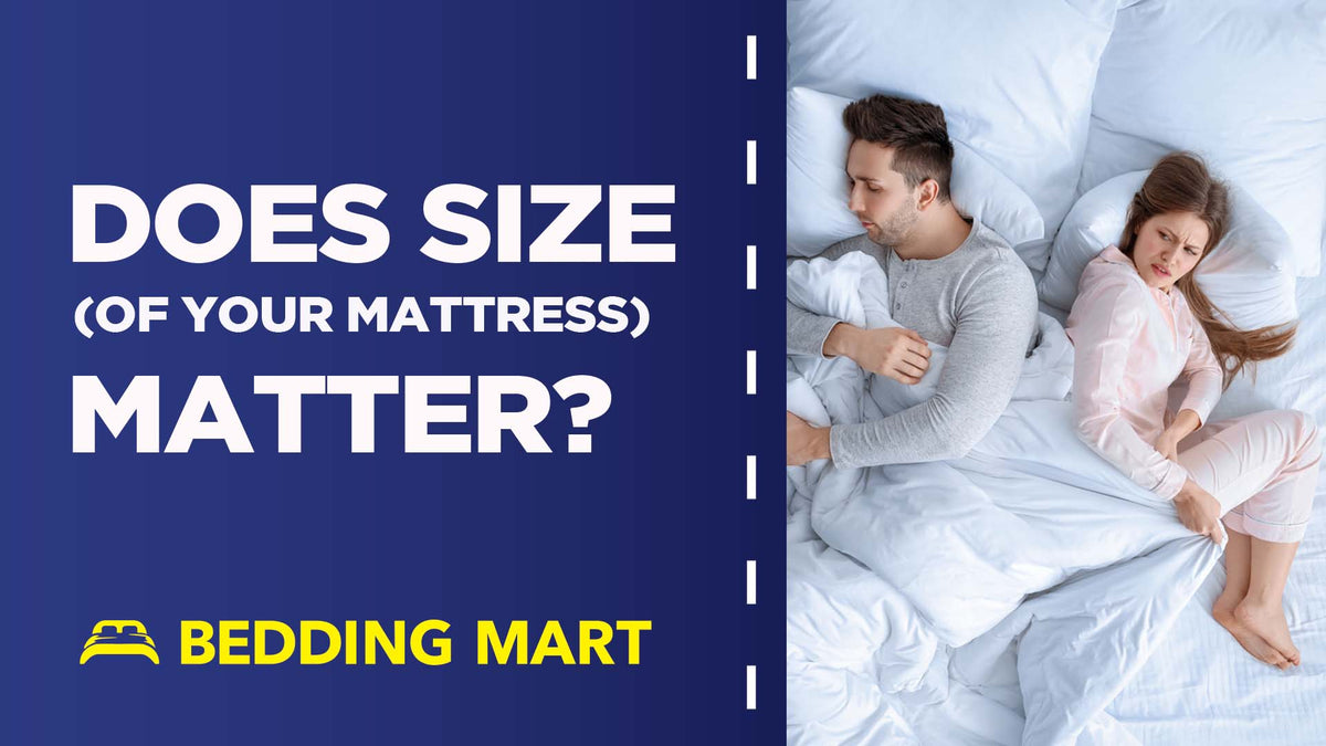 Bigger is always better when it comes to the size of your #mattress, especially when #sleeping with someone. Along with #size, there are a few other important things to get right - take a quick look at our blog! bit.ly/3nKri2q ⠀