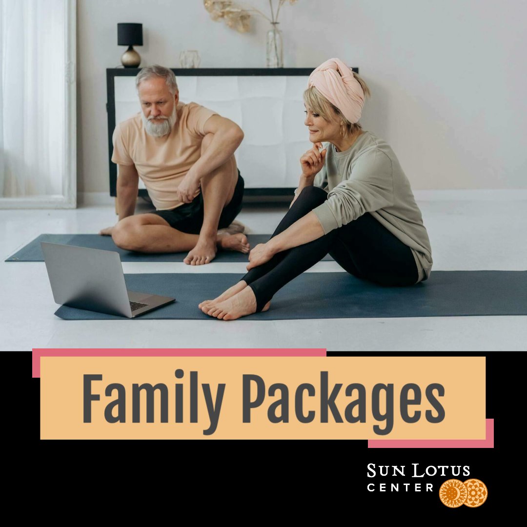 Yogis that practice together, stay together 💖 Sharing your practice with a loved one can deepen your bond and bring even more joy to your journey. 

Share your package with a friend or family member. DM or email us to set it up today! 

#yogapractice #wellness #namaste 🧘‍♀️🧘‍♂️🌟