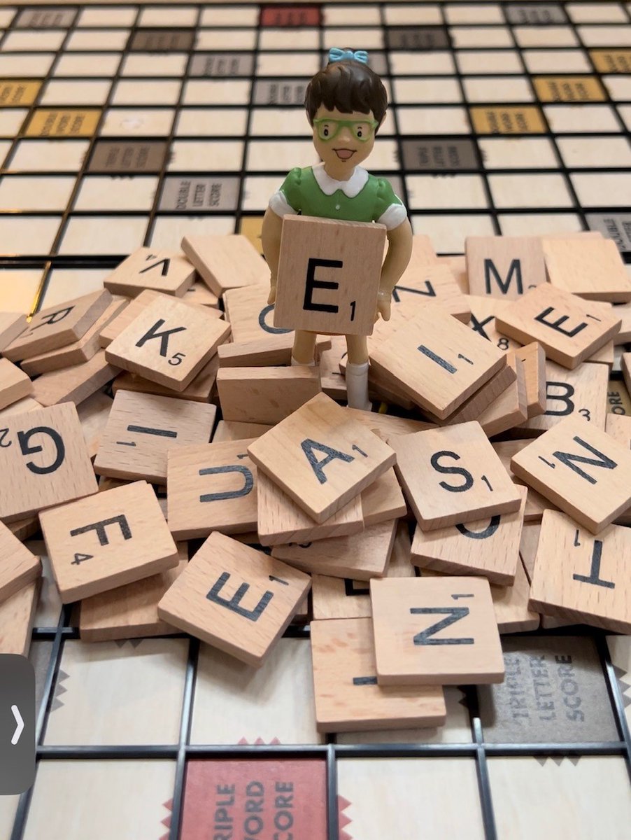 Happy National Scrabble Day from the Superkid who loves puzzles and games the most!