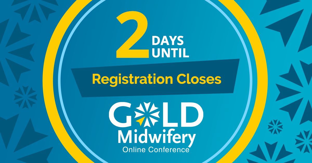 ⏱️ The clock is ticking! Sign up for #GOLDMidwifery2024 before registration closes & tap into the expertise of top international midwifery speakers: buff.ly/3U9I6x8
#midwifery #midwife #postpartum #birth #breastfeeding