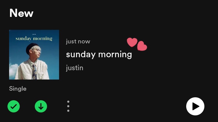 Everybody say 'Thank you, justin!' 🥹 thank you jah idk y but this is one I really long to be in Spotify haha 💚

@justintdedios #justin
#PreSaveJustinSundayMorning