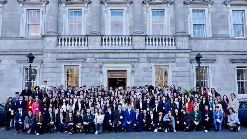 The European Youth Parliament Ireland Conference 2024 took place on 7th & 8th of April in Leinster House. Over 120 delegates participated in debates on various issues in the Dáil Chamber. #SeeForYourself
 
Check out the photo gallery here – flic.kr/s/aHBqjBkyNu