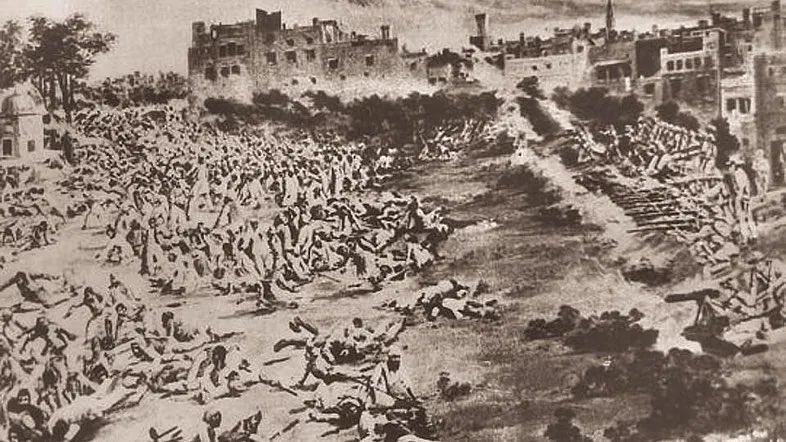 The Jallianwala Bagh Massacre, Amritsar, Panjab. [April 13, 1919]: A hundred and five years ago today, the Jallianwala Bagh Massacre took place in Amritsar, Panjab, where the British Imperial Army opened fire, without warning, on a peaceful gathering protesting the inhumanities…