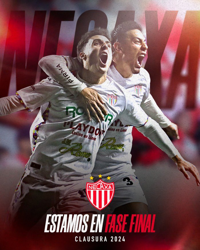 ClubNecaxa's tweet photo. 🎟️ a Play-In: ✅
Lugar en 4tos de Final: 🔜 

#FuerzaRayos ⚡️ https://t.co/JjLvZZQ7RW