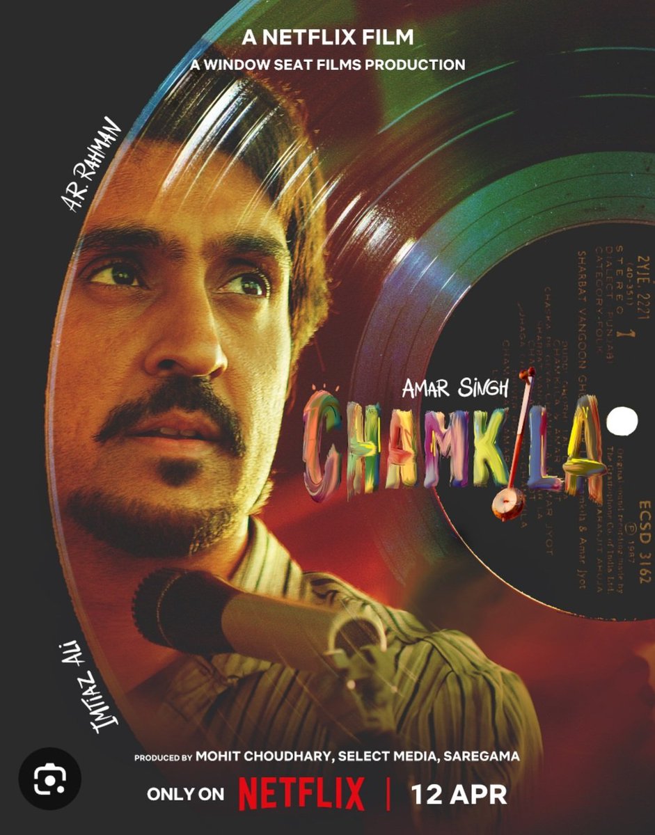 Just watched 'Chamkila' and it's a must-see! Captures the socio-political vibe of 1980s Punjab brilliantly. The film delves into the debate around obscenity, making it a central theme. #Chamkila #Movies