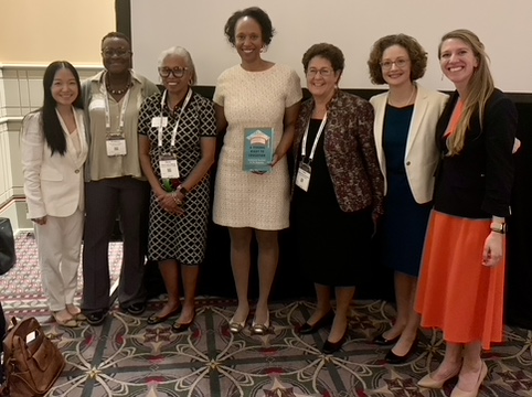 We were thrilled to engage with so many scholars and practitioners at our session on a federal right to education at #AERA2024 this morning! Thank you to our symposium participants @ProfKJRobinson, @gjladson, @prudencelcarter, @LDH_ed, @Prof_KBowman, @HelenMin & @beach_the_teach