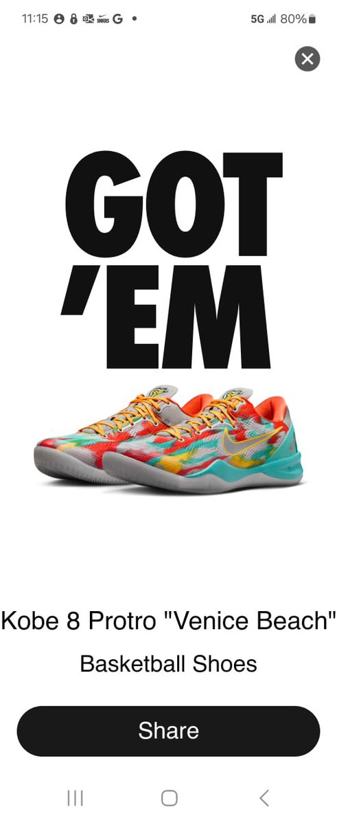 Bigmo164's tweet photo. Blessed with my first pair of Kobe’s 🤤🤤 @nikestore https://t.co/3l1Aj1hgdT