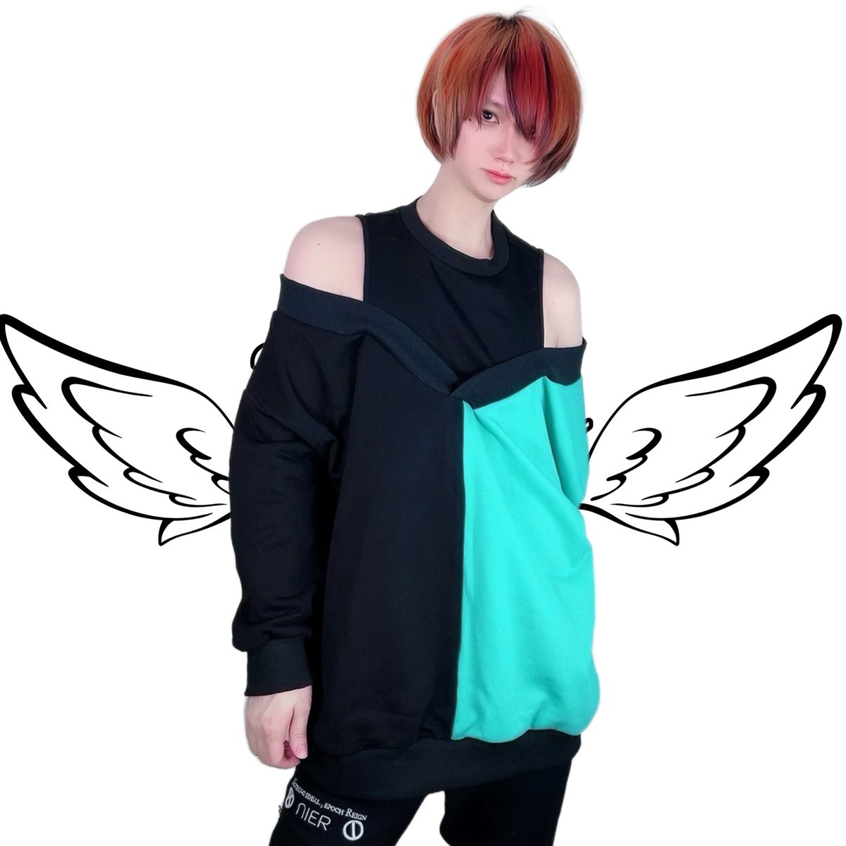 NieR_tokyo's tweet photo. 🎁本日〆切プレゼント企画🎁

OFF-SHOULDER TWO-TONE 
PULLOVER【シエルカラー】

🎁3名様にプレゼント🎁

◼応募方法
フォロー(@NieR_tokyo) &amp; RT
◼締切〆  本日24時

ユニセックスアイテムです🐰

※鍵垢の方も対象内です。

是非ご参加ください🙇‍♂️🙇‍♀️ https://t.co/r2YDPnhUr7