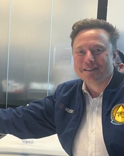 ImpObelisk's tweet photo. Some may say that this is an edited picture of @elonmusk with our logo on his jacket, the others will say this is just the future. $IMP

PS: It's both. https://t.co/IiH2CYetnj