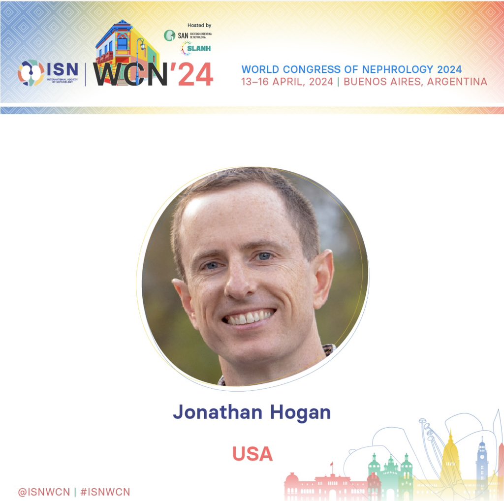 📢 You can't miss this session

🤓 Discover the potential of CART-T Cells as an emerging therapy during the WCN’24

📌 CART-T Cell for Refractory Lupus
🗓 Sun April 14th
⏰ 9:36 am
🗣 Jonathan Hogan
📍 Hall C4

#ISNWCN #ThisIsISN