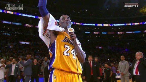LakeShowFamily's tweet image. 8 years ago today, Kobe Bryant played his final career NBA Game. 🐍

#MambaOut