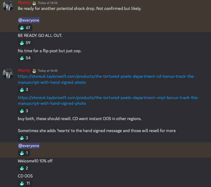 houseofresell's tweet photo. I challenge any UK group to out cook us on lowkey drops for remaining of 2024.

Stake = £50,000 

We even had a £125 into £800 lowkey flip yesterday. Stay washed. 

CALLING OUT ALL OF THE UK GROUPS. PUSSIOS 😈

#resell https://t.co/vcQnWRA8Ro