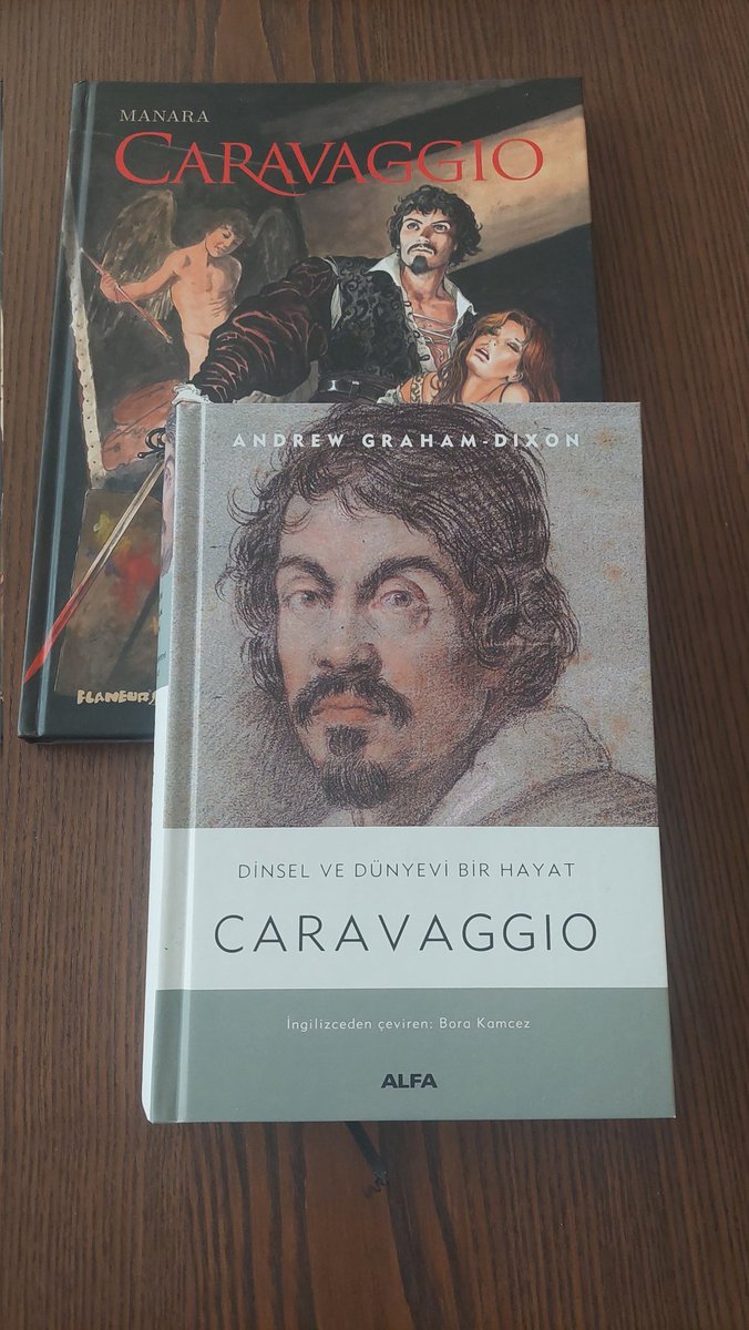 Ripley'le birlikte büyük ressam Caravaggio tekrar gündeme gelmişken şu iki kitabı önereyim. Biri çizgi roman.