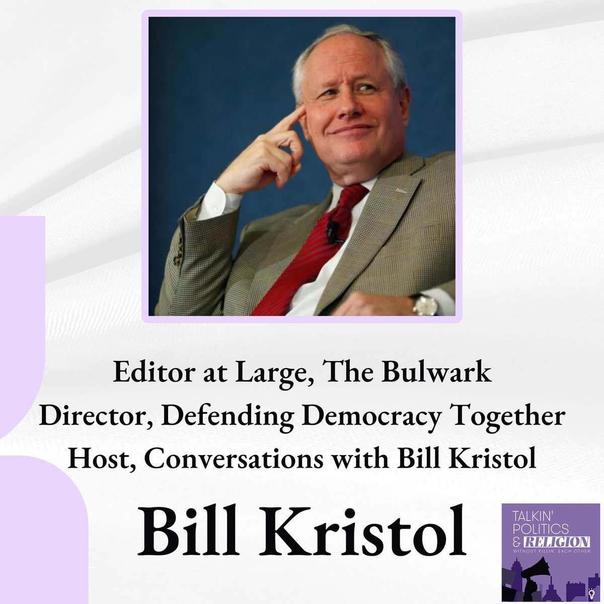 Are @AccountableGOP our greatest @BulwarkOnline agnst authoritarianism and the key constituency in Defending Democracy Together? @BillKristol shares his thoughts on the state of our democracy and how this year's election is shaping up on @TPandRPod. lnkd.in/g7_ZaGv3