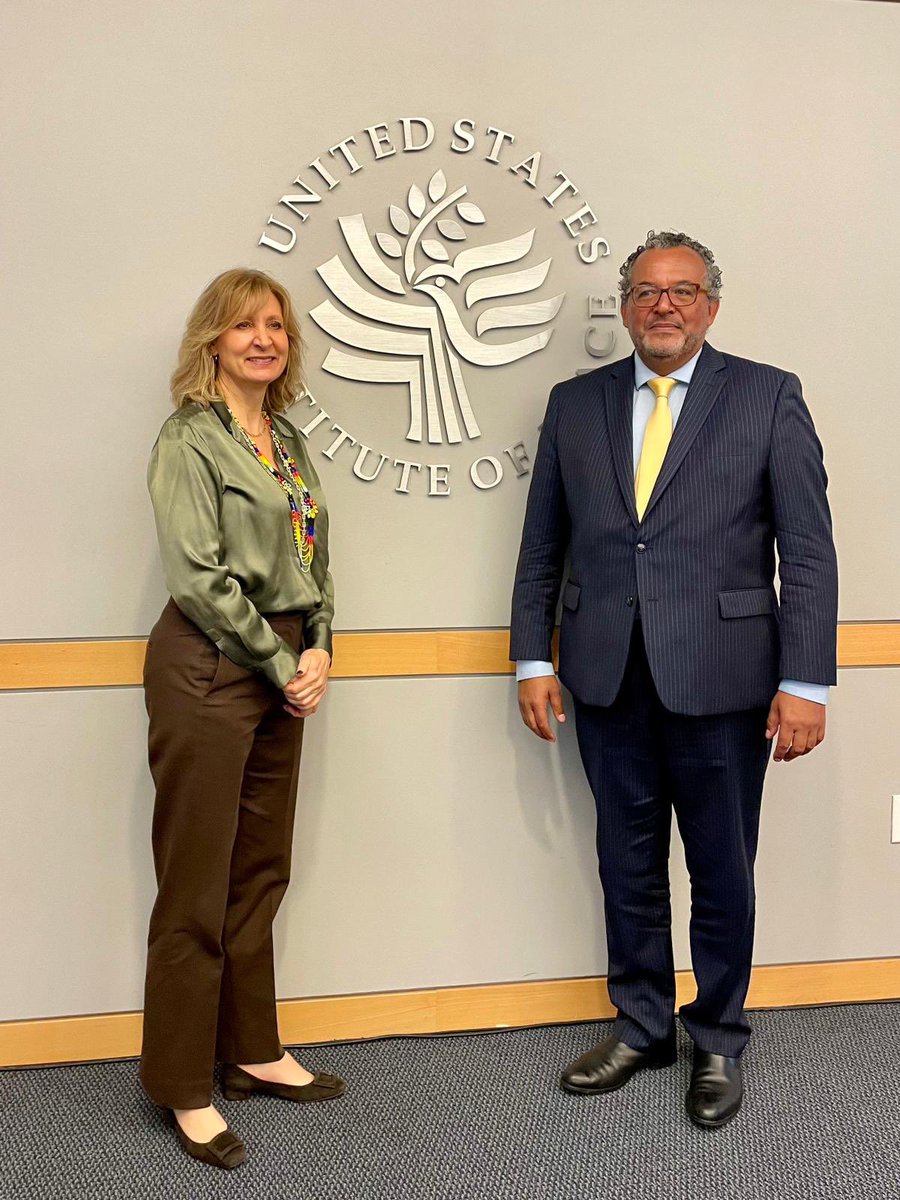 Honored to celebrate Colombia as an innovative, global model for transitional justice with @JEP_Colombia President Roberto Vidal at @USIP. I congratulate @JEP_Colombia and President Vidal for their tireless efforts toward transformative justice and durable peace in Colombia.