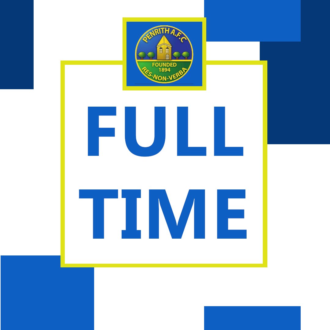 FULL TIME Final score 0-7