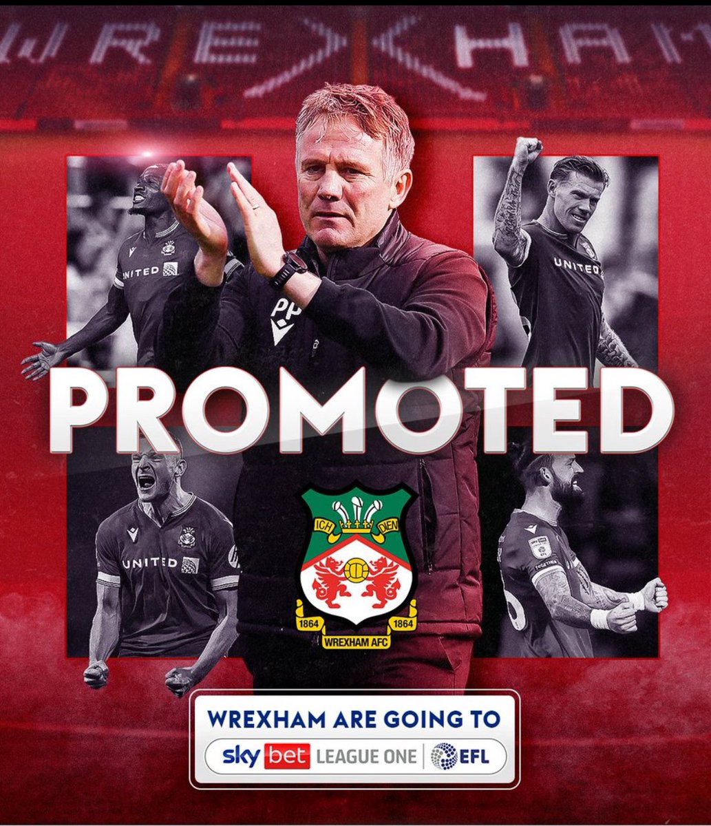 #askwxm #wrexham #promotion