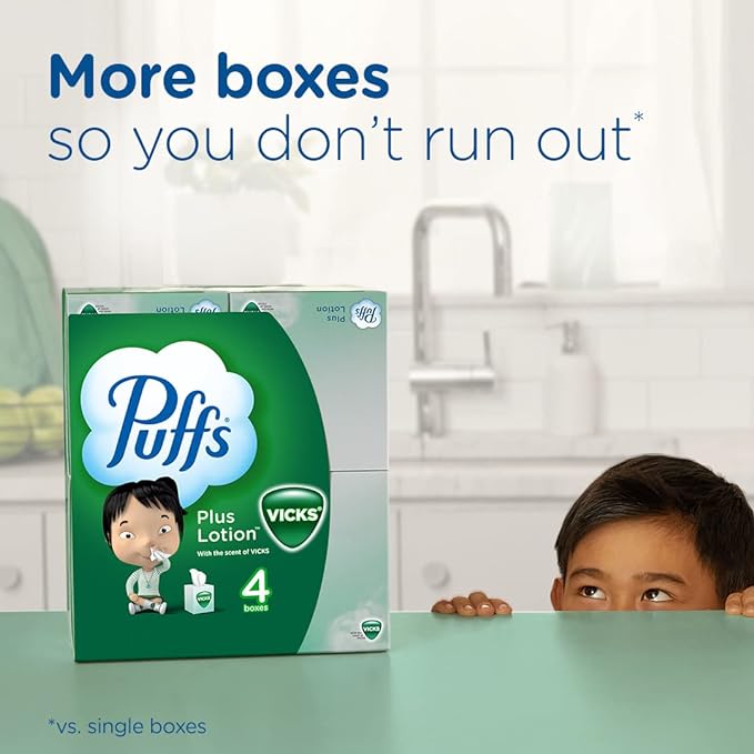 Combat sniffles with comfort! Puffs Plus Lotion with Vicks Facial Tissues soothes with a touch of Vicks. Say goodbye to red noses! 🤧 
🇺🇸amzn.to/3TTD9at via 
@amazon

#Ad #AmazonDeals 
#ColdSeason Angel Hernandez Spencer Strider Tre Mann #StayHealthy #DealAlert Moving Day