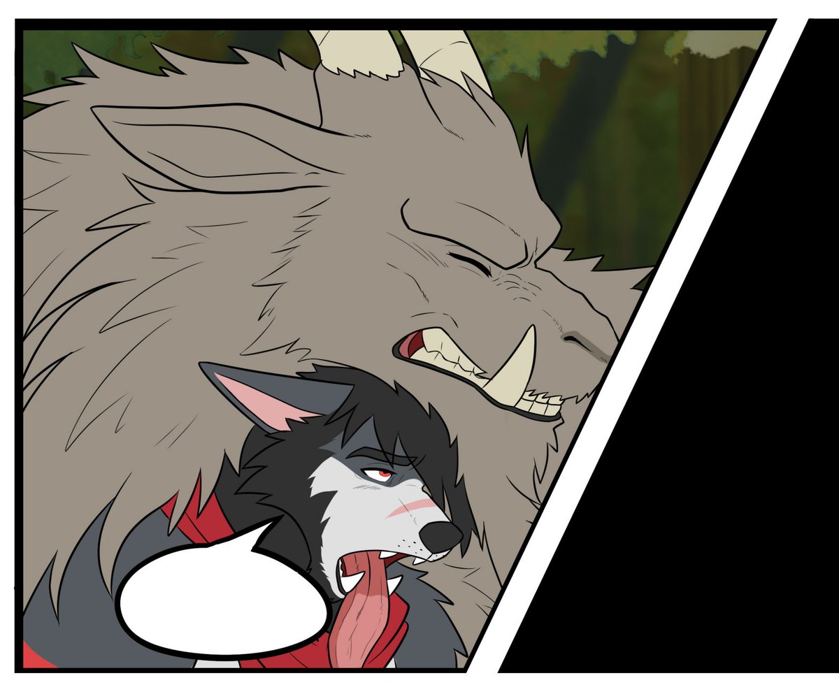 WIP: Ready for the next page? Here's another teaser. This story will continue on Monday 15th~ This Great Art is made by @LigoniBlack