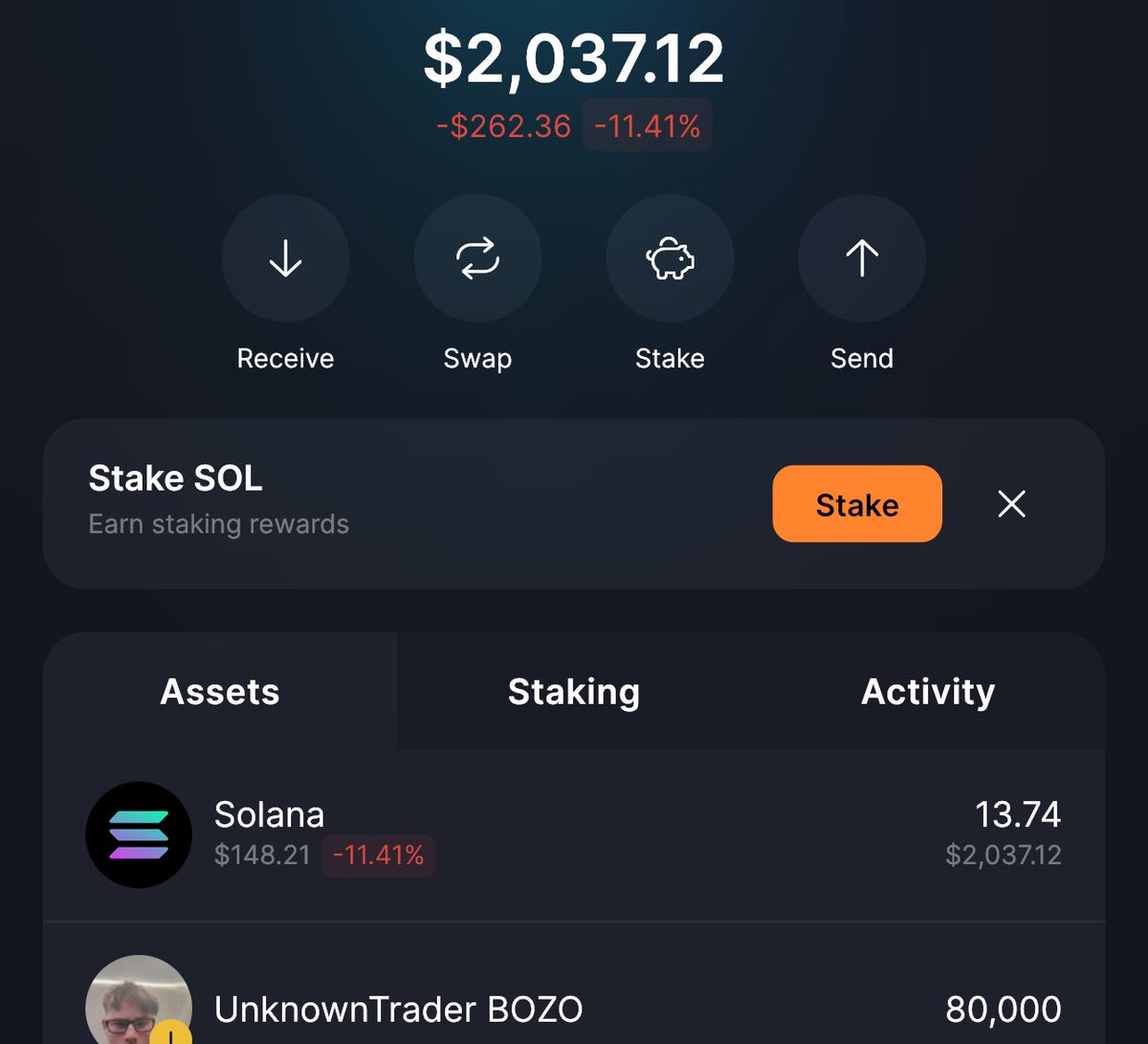 UNKNOWN TRADER tweet media