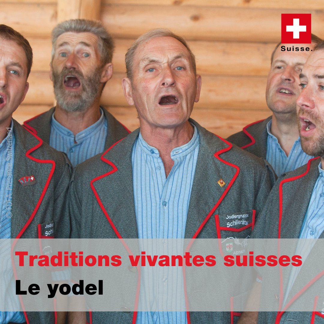 Cette forme de chant est très répandue en Suisse 🇨🇭 ! 𝐒𝐚𝐯𝐢𝐞𝐳-𝐯𝐨𝐮𝐬 𝐪𝐮𝐞 𝐥𝐞 𝐲𝐨𝐝𝐞𝐥 𝐞𝐬𝐭 𝐧𝐨𝐦𝐢𝐧𝐞́ 𝐩𝐨𝐮𝐫 𝐞̂𝐭𝐫𝐞 𝐢𝐧𝐬𝐜𝐫𝐢𝐭 𝐬𝐮𝐫 𝐥𝐚 𝐥𝐢𝐬𝐭𝐞 𝐝𝐮 𝐩𝐚𝐭𝐫𝐢𝐦𝐨𝐢𝐧𝐞 𝐜𝐮𝐥𝐭𝐮𝐫𝐞𝐥 𝐢𝐦𝐦𝐚𝐭𝐞́𝐫𝐢𝐞𝐥 𝐝𝐞 𝐥'𝐔𝐍𝐄𝐒𝐂𝐎 ? 🎶