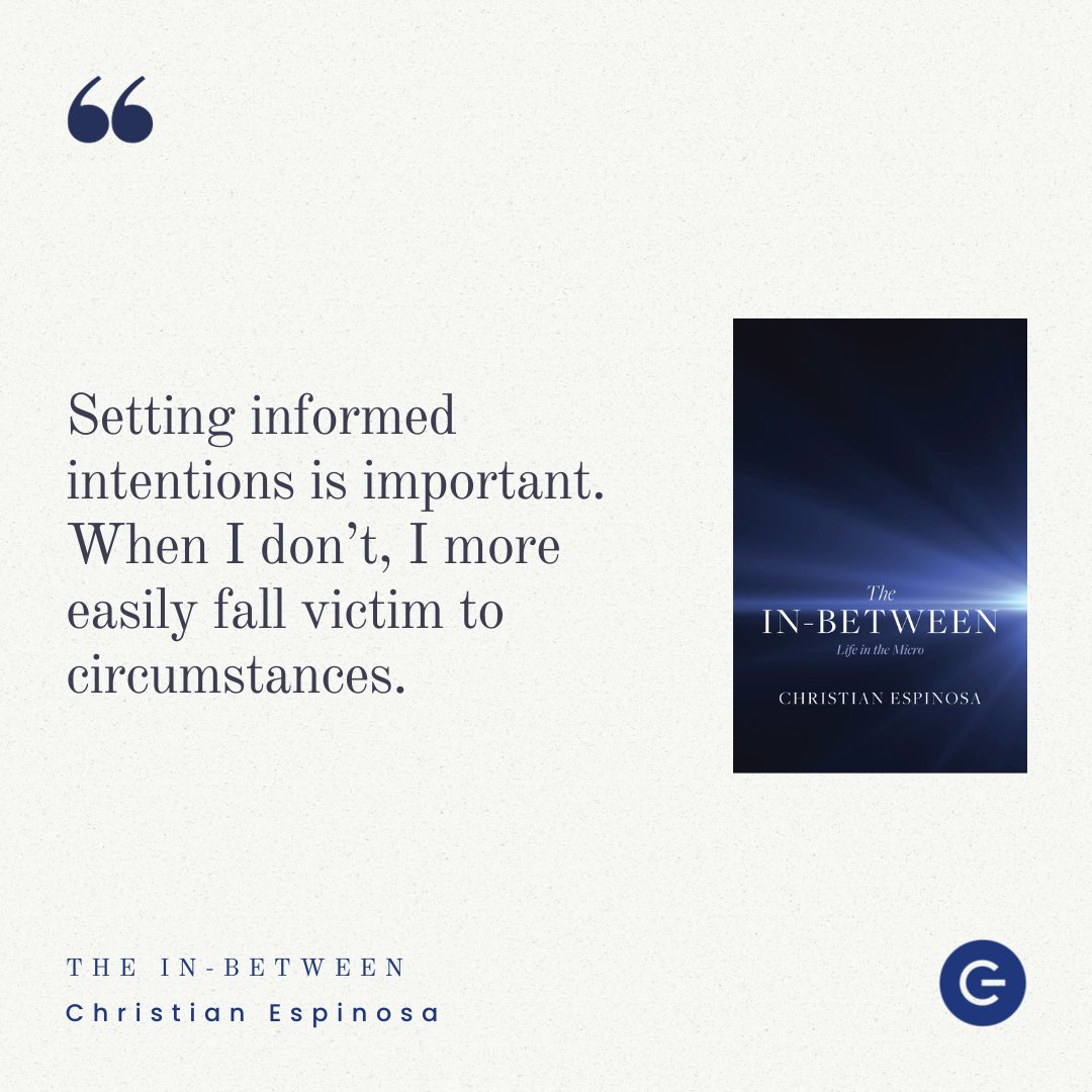 An intention is a guiding principle for how you want to be in the world. What are some of your daily intentions? #intentions amazon.com/Between-Life-M…