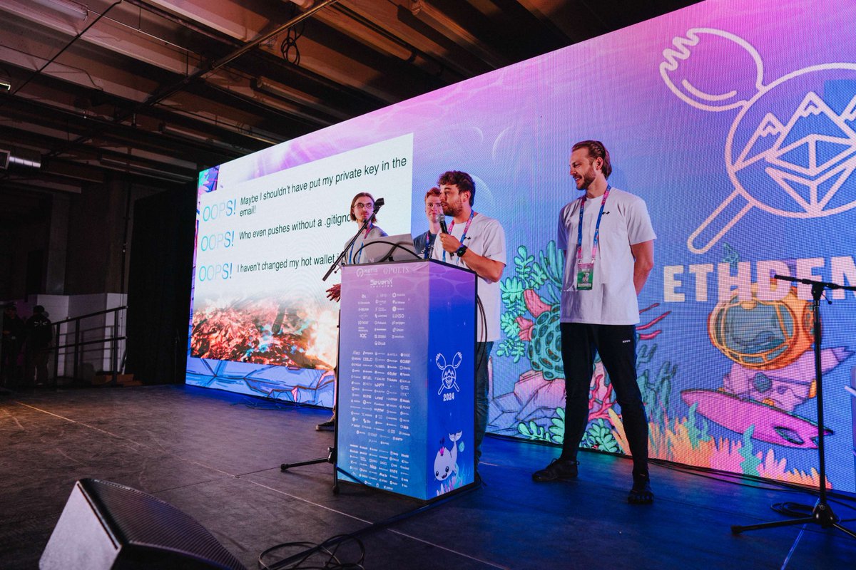 EthereumDenver's tweet photo. Not your keys, not your crypto. https://t.co/OqQrQXWqSp