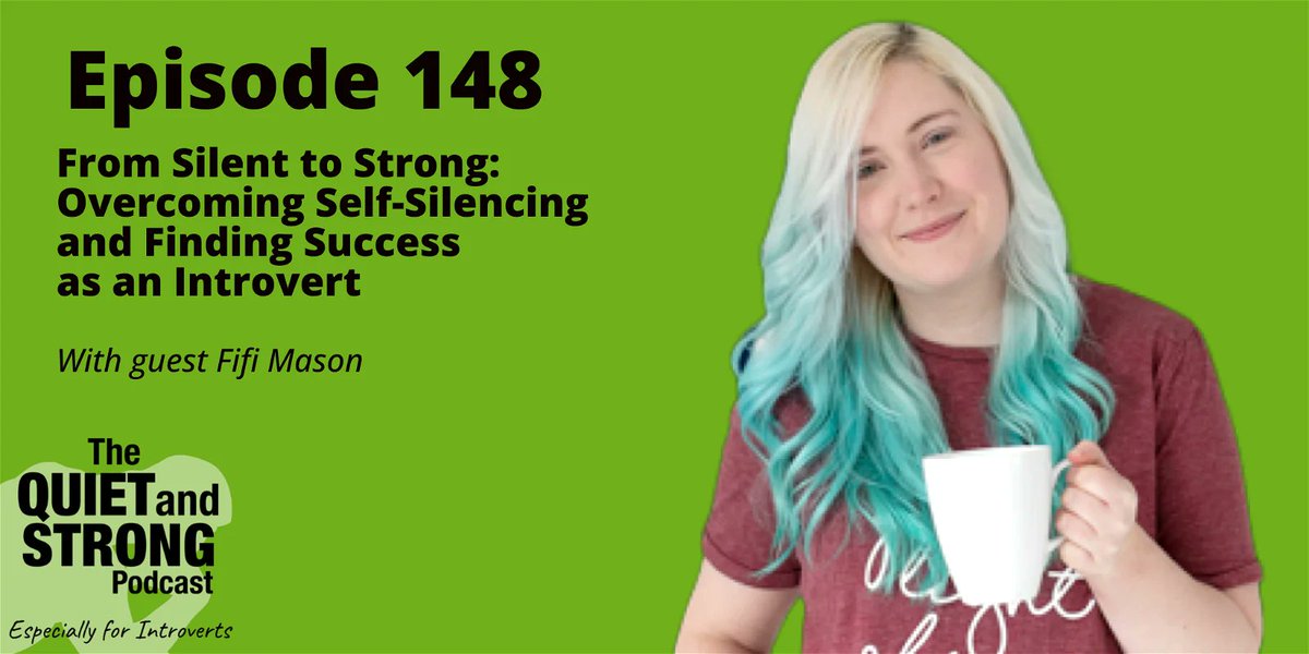 Check out Ep148! I sit down with Fifi Mason, author of 'Stop Self Silencing: A Quiet Impact Maker's Guide to Showing Up and Speaking Out on Social Media and Beyond.' #Introverts #introvert youtu.be/j4Gl7qaFJA8