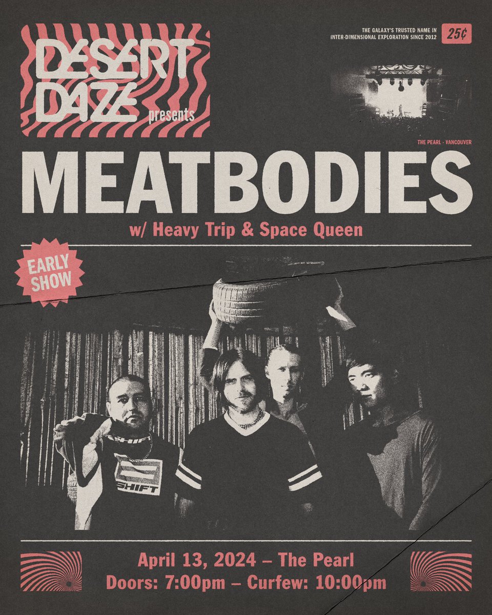 TONIGHT at The Pearl! @desertdaze presents psych rock legends @meatbodies 🔥 Only a few tickets left: found.ee/Meatbodies-YVR #desertdaze #meatbodies #psychrock #vancitybuzz #thepearlongranville