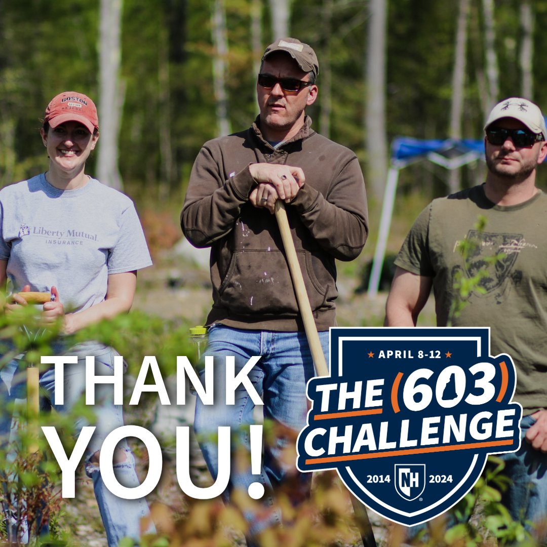 And that’s a wrap of the 10th anniversary of the (603) Challenge! We exceeded our goal of 500 donors and raised over $90,000! 🎉 

Our wonderful volunteers will be able to do so much more because of your support. We cannot thank you enough!! 💙