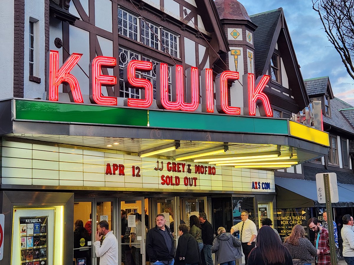 Saw @JJGREYandMOFRO at @keswicktheatre last night. Band was spectacular. Can only hope  some of the shows on this tour can be recorded and released live.