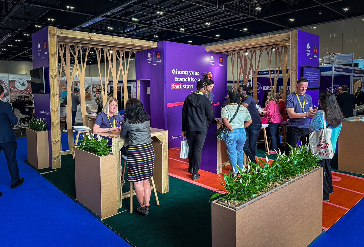 aaron_britton_'s tweet photo. A very productive and enjoyable few days attending &amp; exhibiting as a Sponsor of the @FranchiseShowUK #IFS24 !Loads of great conversations with existing contacts &amp; new ones!
Thankyou to everyone who took the time to stop by the @NatWestBusiness stand and speak to the team and I😊 https://t.co/F2Yn2LBxv7