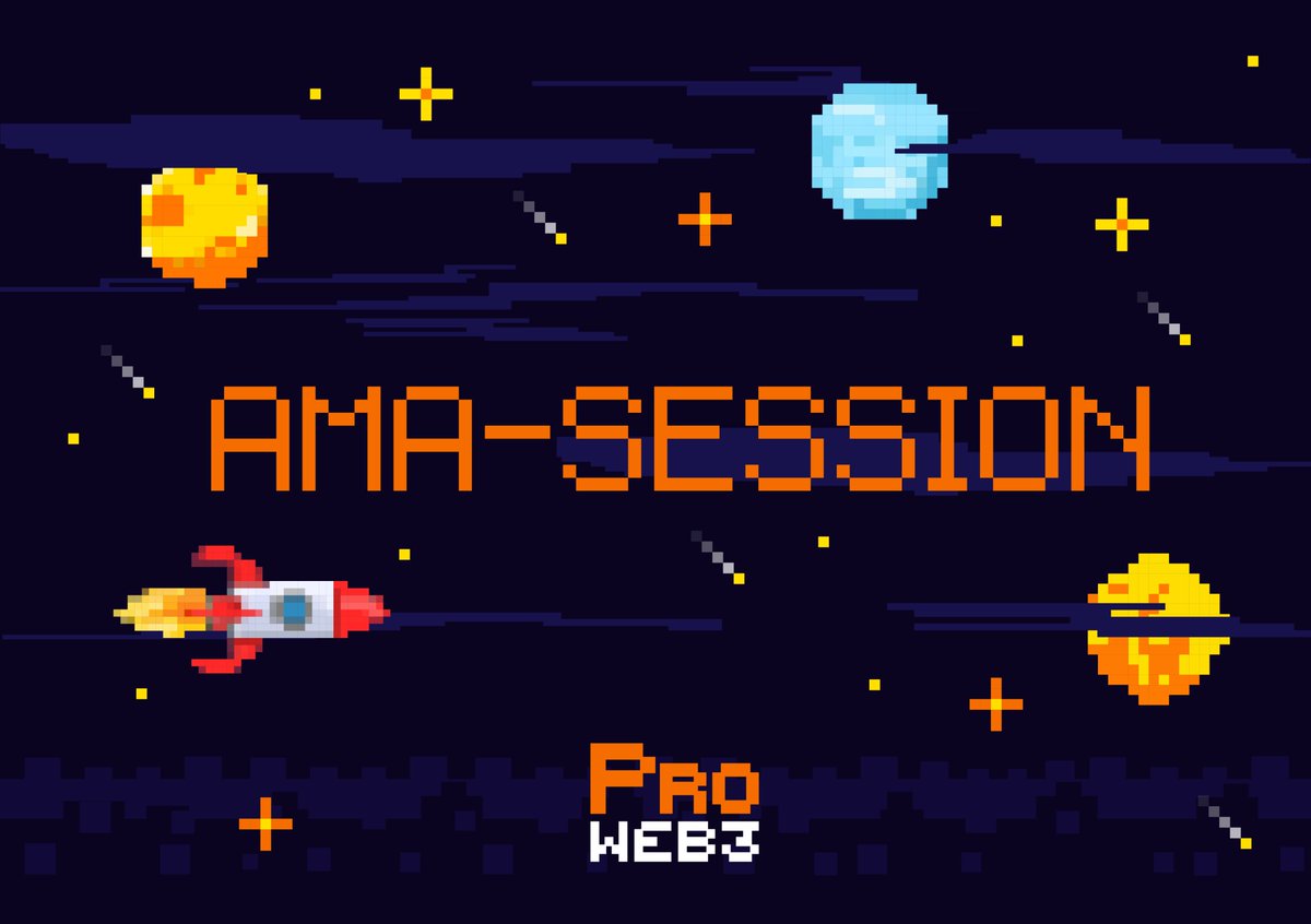 This week we invite you to a meeting with The Founder!
🔥 📷AMA WITH RadMar.

Come on Sunday April 14th at this time: 3pm UTC on Discord

📷Waiting for you here: discord.gg/proweb3

📷Theme: discuss, how the ProWEB3 will change the world of WEB2.0 and WEB3.◽