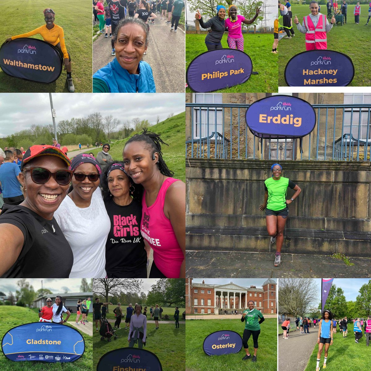 Turning UP at parkrun as per normal 🎉🏃🏾‍♀️🌳 <a href="/parkrunUK/">parkrun UK</a>
