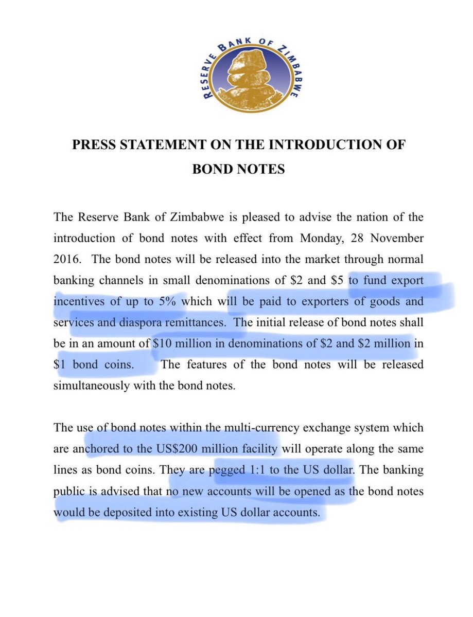 global_pastor's tweet image. In a normal country there would be a CommissionOfInquiry into the circumstances surrounding the claim by ReserveBank that #BondNotes were backed by an Afreximbank USD facility in the light of this statement by the new governor. Who still believes ZiG is backed by anything🤷‍♀️