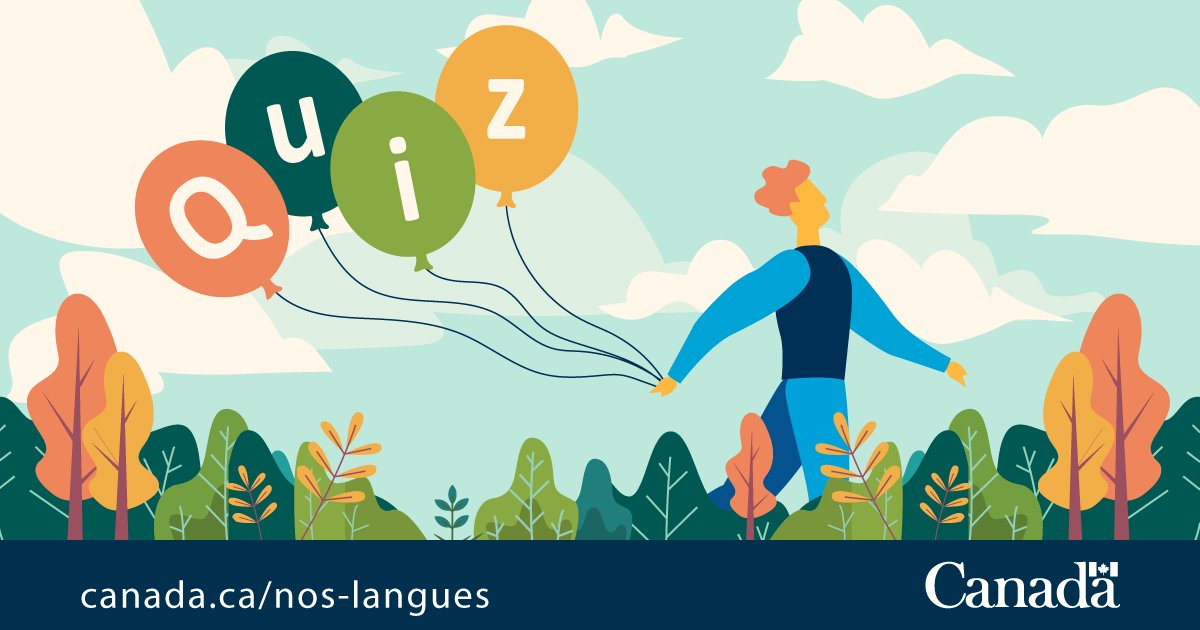 En anglais, faites-vous bien la différence entre les verbes «bring» et «take»? Faites notre #SaturdayQuiz pour connaître le truc afin de ne plus confondre les deux. ow.ly/TAKI50Raoev