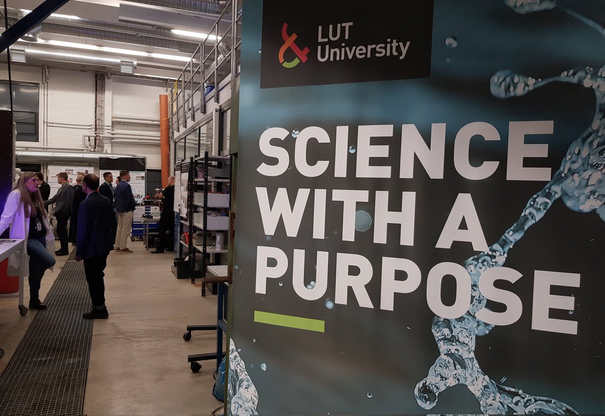 Tänään mukana <a href="/UniLUT/">LUT University 🚀</a>'in Homecoming dayssä tapaamassa alumneja vuosikymmenien ajalta💧 Mukava tapahtuma ja kampus täynnä porukkaa 👌
