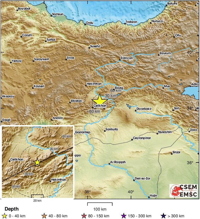 #Malatya, Pütürge'de 3.8 büyüklüğünde #deprem meydana geldi. Aynı gün, aynı büyüklükte ikinci deprem. Geçmiş olsun Malatya Geçmiş olsun Türkiye