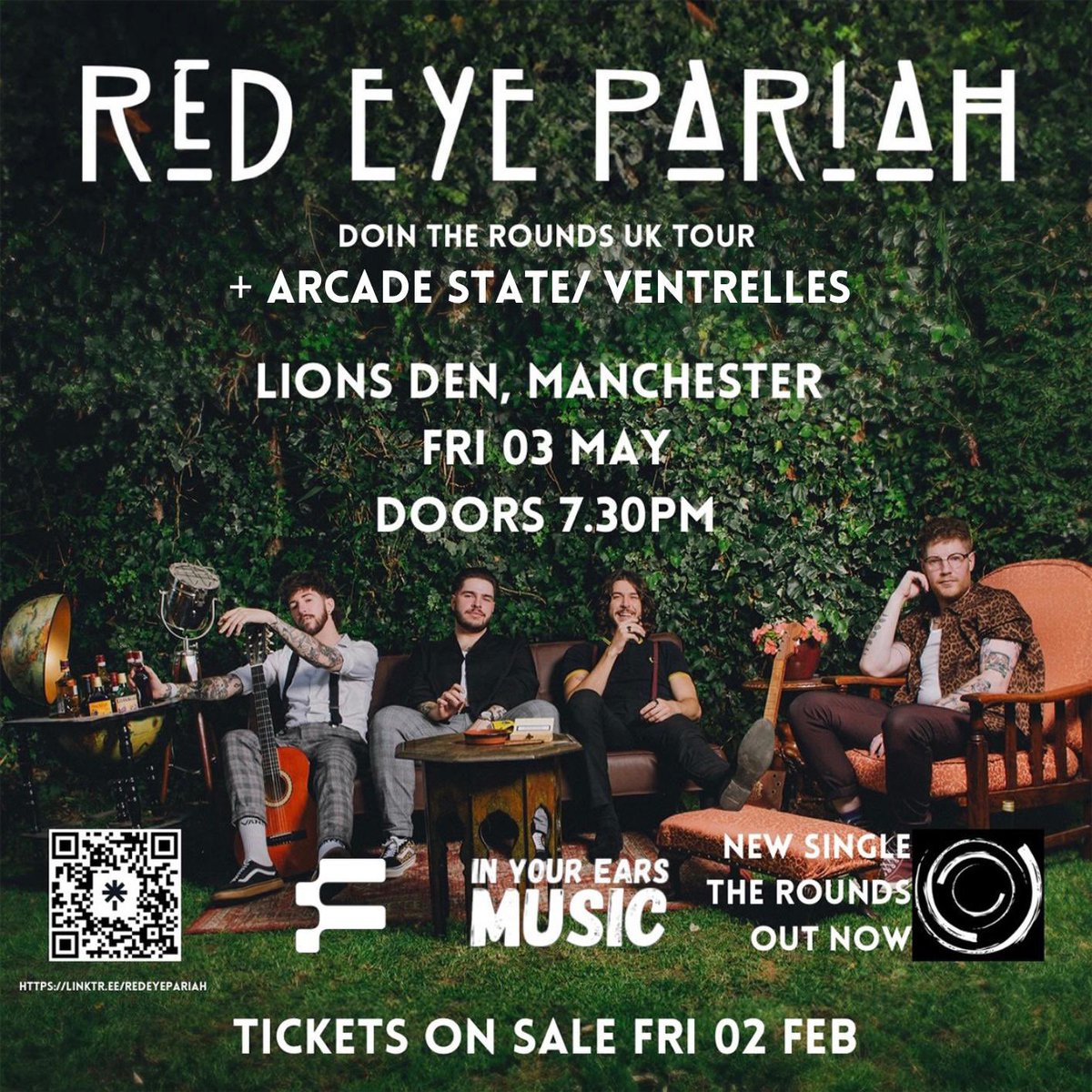 Another MANCHESTER date for yas.. know a fair few of you on here will be coming to this…fatsoma.com/e/6ze0ng7m/iye… We join @RedEyePariah and @ARCADESTATEGLA1 for easily the line up of that weekend in town!